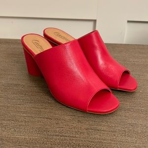 L’Intervalle Red sandals ladies 39